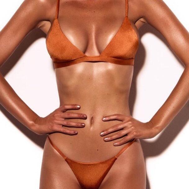 Multi-color Sexy Split  Brazilian Bikini